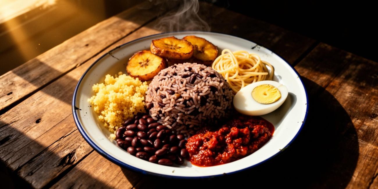 Waakye food